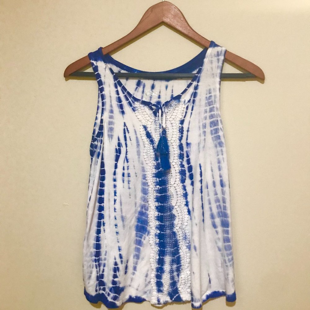 Justice Girls' Soft Tie-Dye Tank Top